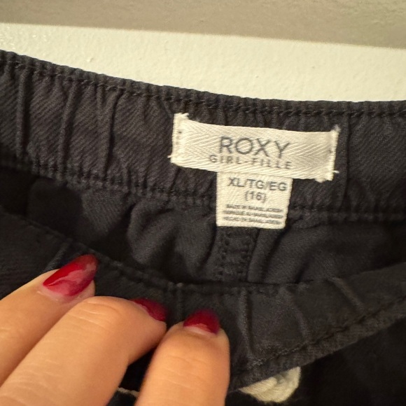 Roxy Big Girls Wide Leg Cargo Pant Sz XL - Picture 4 of 5